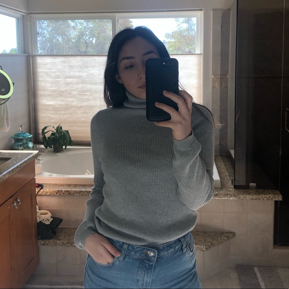 Gray Cotton On turtleneck